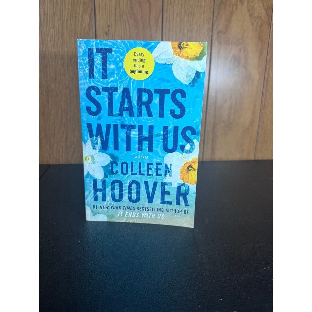 It Starts with Us by Colleen Hoover Paperback Novel Romance Sequel